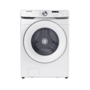 Whirlpool 4.5 cu. ft. smart front load washer and 7.4 cu. ft. stackable electric dryer in radiant silver finish