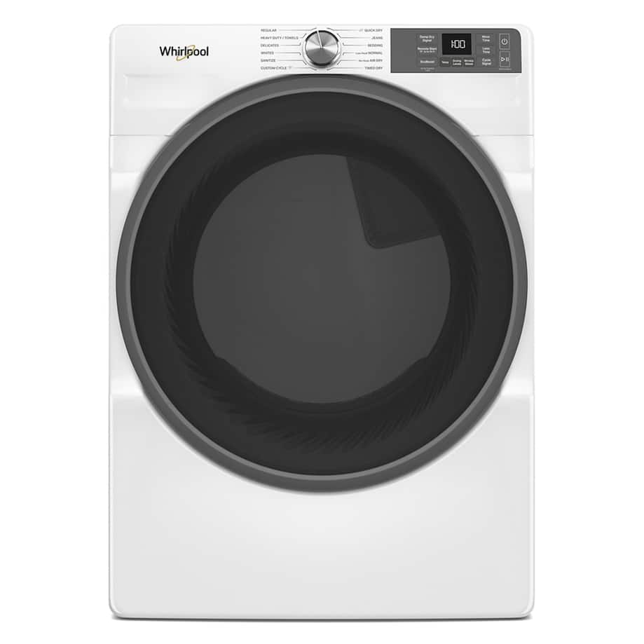 Whirlpool 4.5 cu. ft. Smart Front Load Washer & 7.4 cu. ft. Stackable Electric Dryer Package with FreshFlow™ & Wrinkle Shield® – Radiant Silver - Image 2